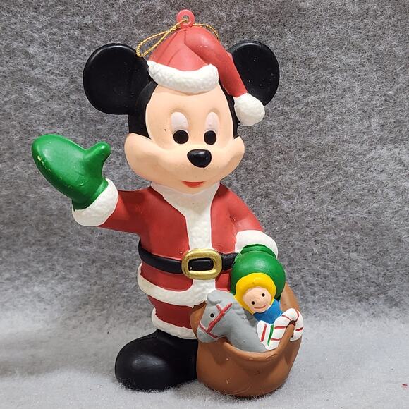 Vintage Mickey & Minnie Mouse Goofy And Donald Duck Christmas Holiday Ornaments - Picture 4 of 16